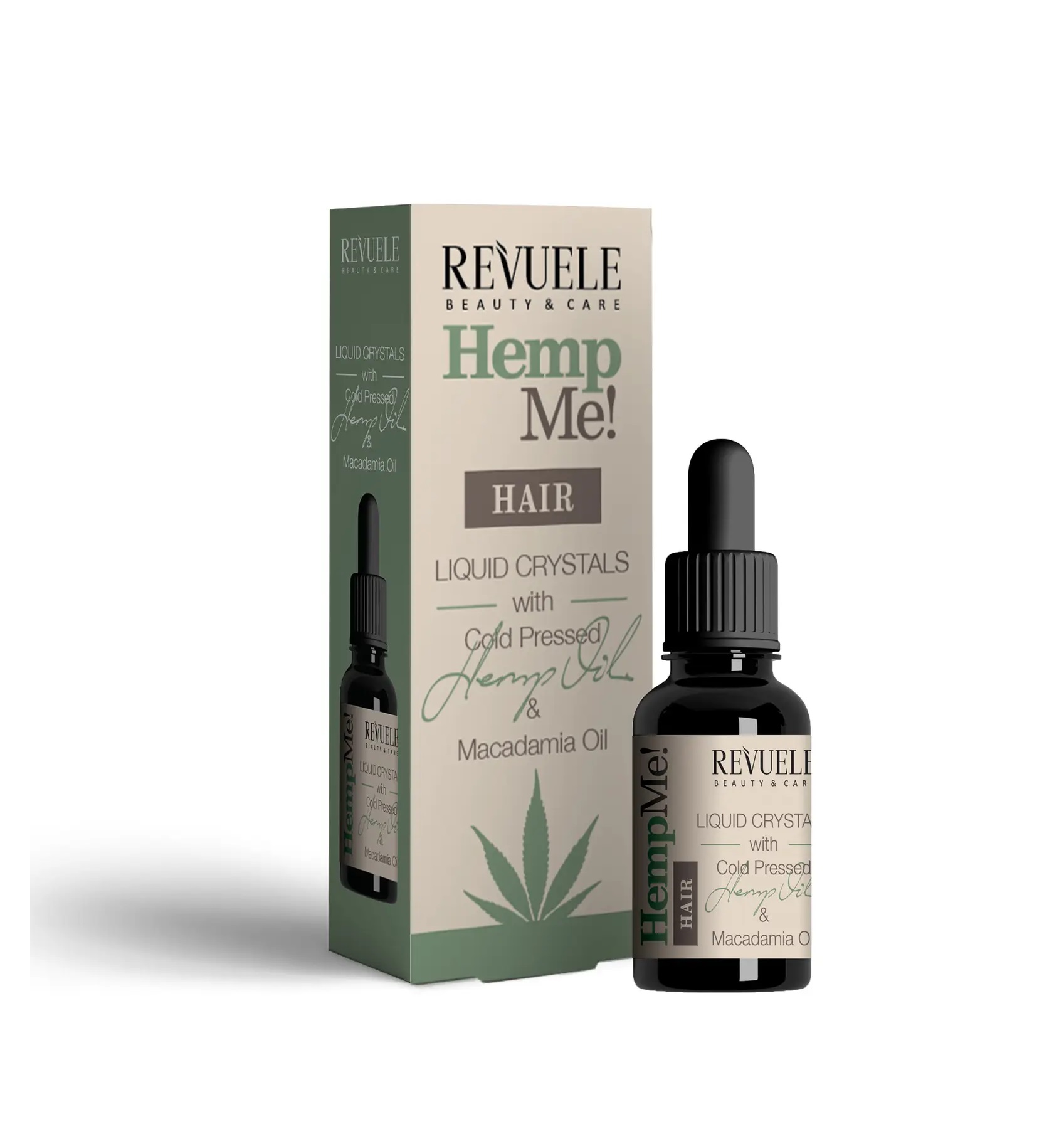 Жидкие кристаллы для волос Hemp me Revuele 30 мл