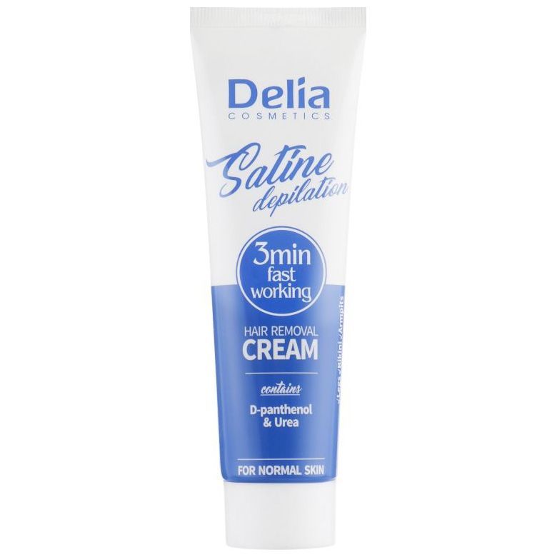 Экспресс-крем для депиляции ног и области бикини за 3 минуты Delia Cosmetics Satine Depilation 100мл