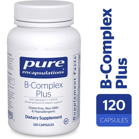 В комплекс Pure Encapsulations B-Complex Plus 120 Caps