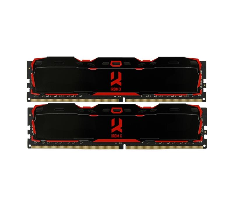 Модуль памяти DDR4 2x8GB/3200 GOODRAM Iridium X Black (IR-X3200D464L16SA/16GDC)