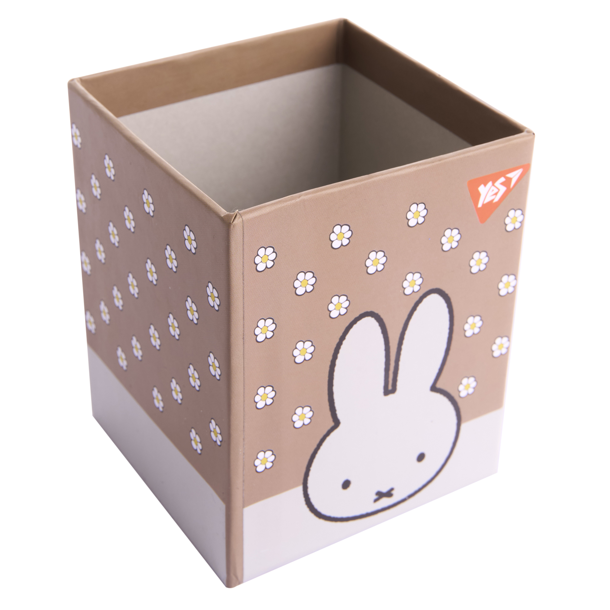 Стакан для письменных принадлежностей YES Miffy 8х8х10 см Разноцветный (708335)