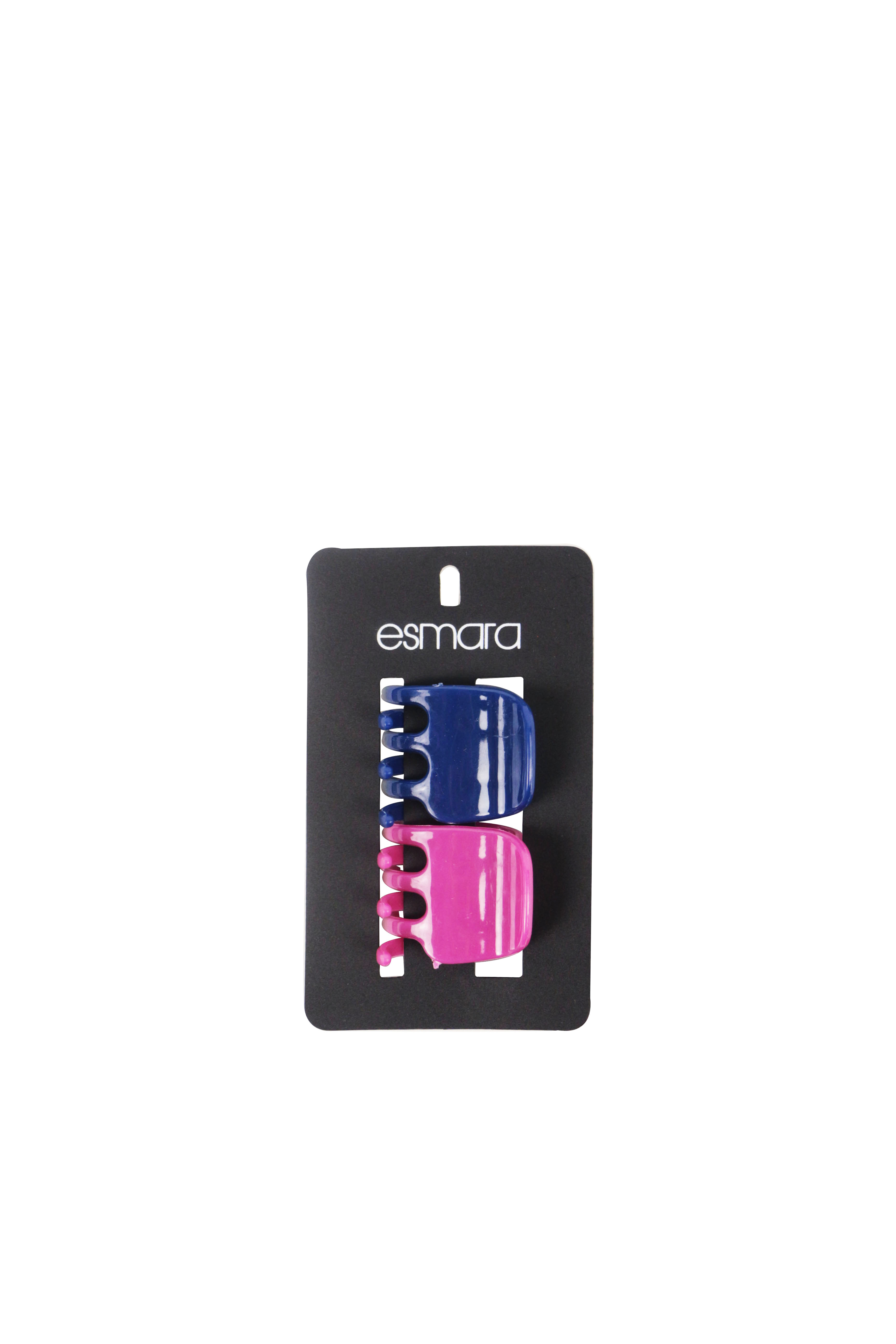 Набір затискачів для волосся ESMARA синій-рожевий LI-440172