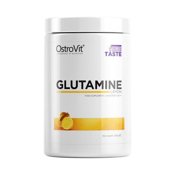 Глютамин для спорта OstroVit Glutamine 500 g /100 servings/ Lemon