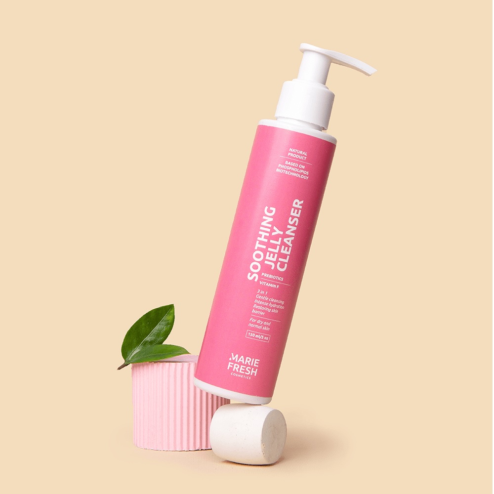 Заспокійливий гель для вмивання сухої та нормальної шкіри Marie Fresh Cosmetics 150 мл