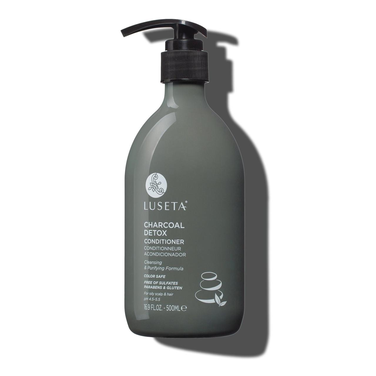 Кондиционер для жирных волос Luseta Charcoal Detox Conditioner 500 ml (LU6097)