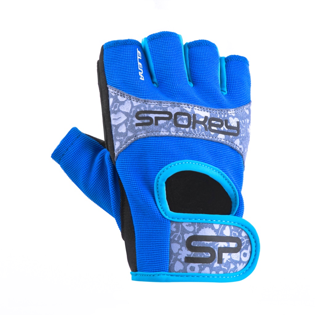 Жіночі рукавички для фітнесу Spokey ELENA II M Синій (s0297)