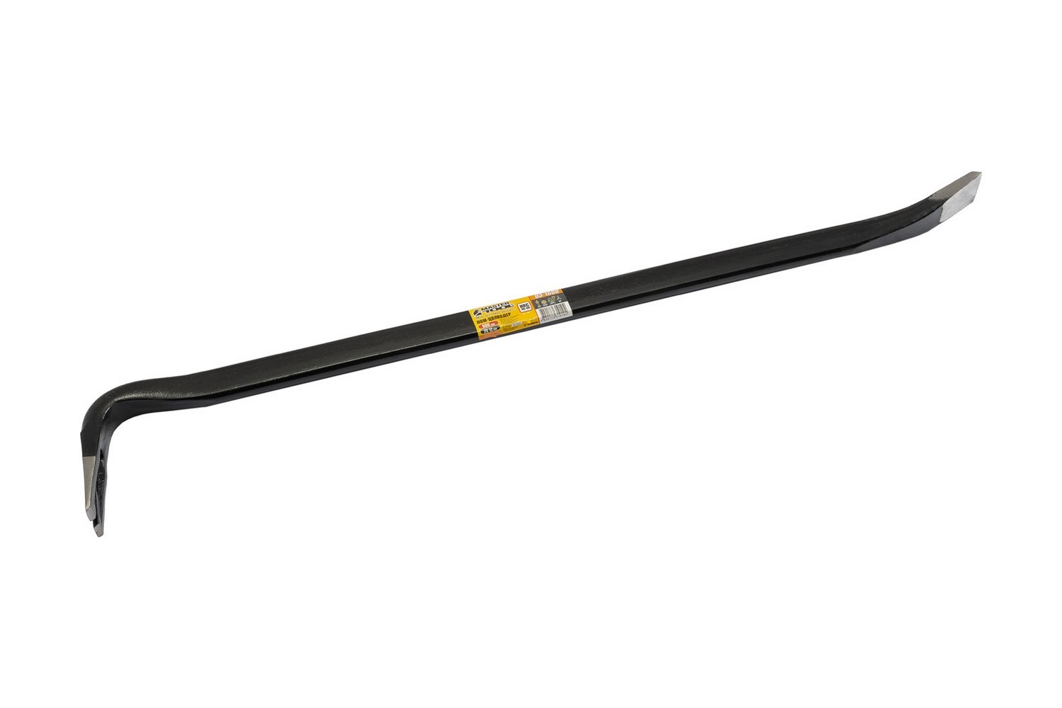 Лом-гвоздодер MASTERTOOL 600х25х12 мм HRC 40-48 Black (03-1600)