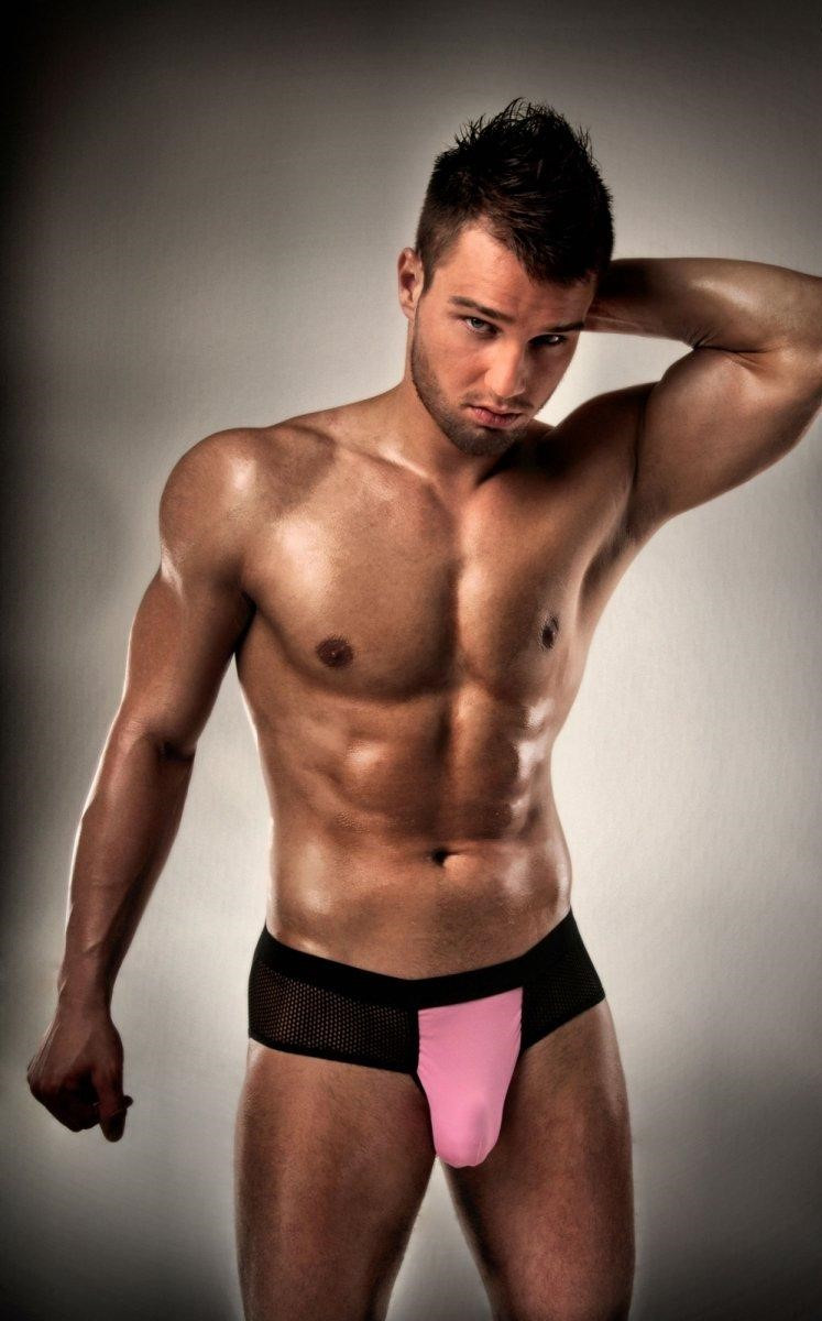 Чоловічі труси Passion 007 THONG L/XL Рожевий (PSM0074)