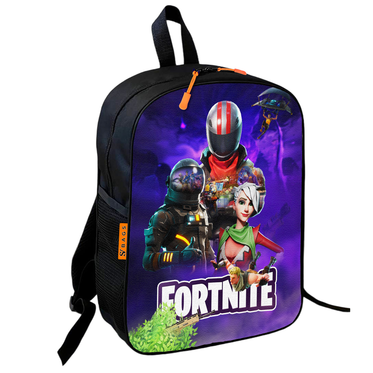 Дитячий шкільний рюкзак Fortnite 36х27х13 см, водонепроникний, поліестер