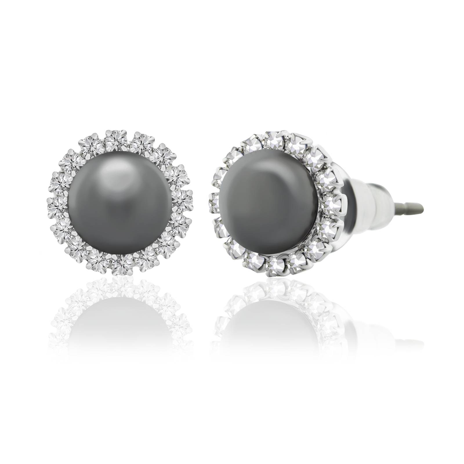 Сережки KOBI Amelia з перлами Swarovski 10 мм (7440-5197-05-32)