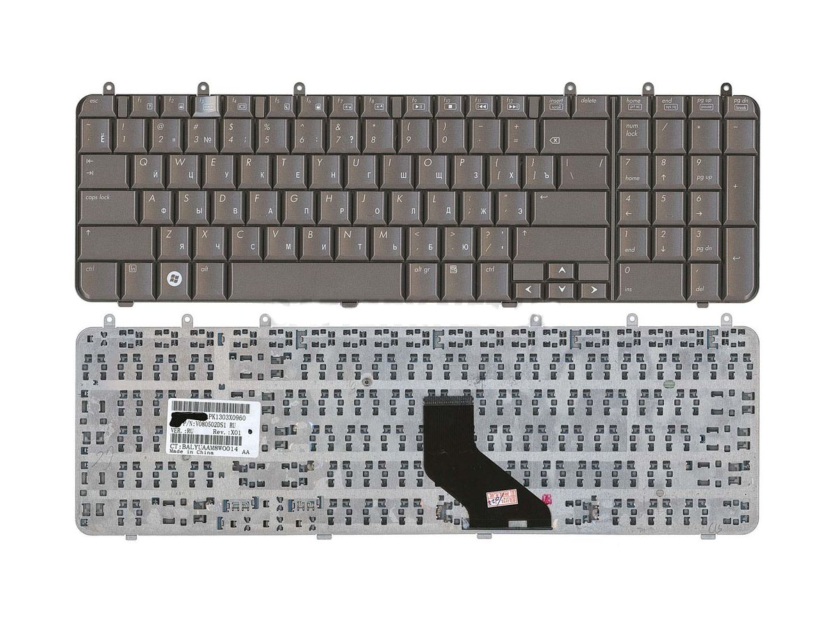 Клавіатура для ноутбука HP Pavilion DV7-1000 series Black RU (A52017)