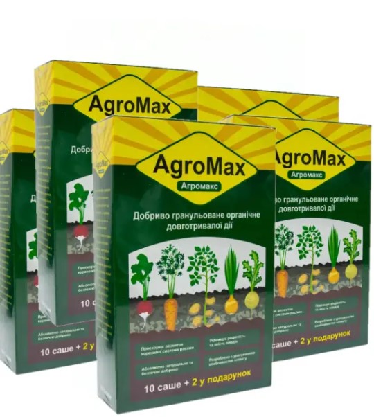 Набор органических удобрений для урожая AGROMAX 5 шт (2104618475)