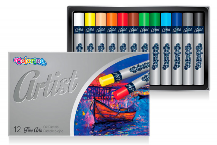 Пастель олійна Colorino Artist 12 кольорів (65702PTR)
