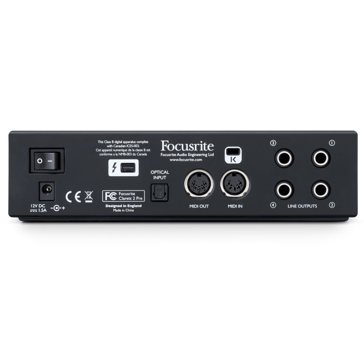 Аудиоинтерфейс Focusrite Clarett 2Pre USB