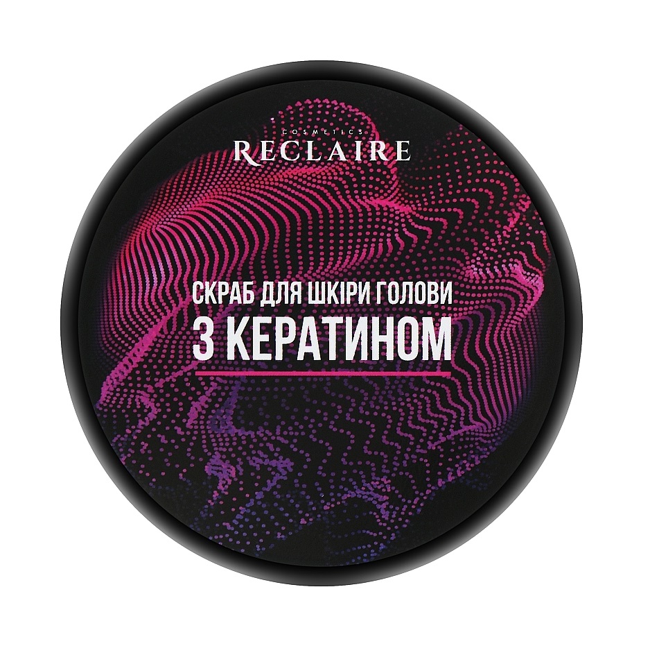 Скраб для кожи головы с кератином Reclaire 200 мл