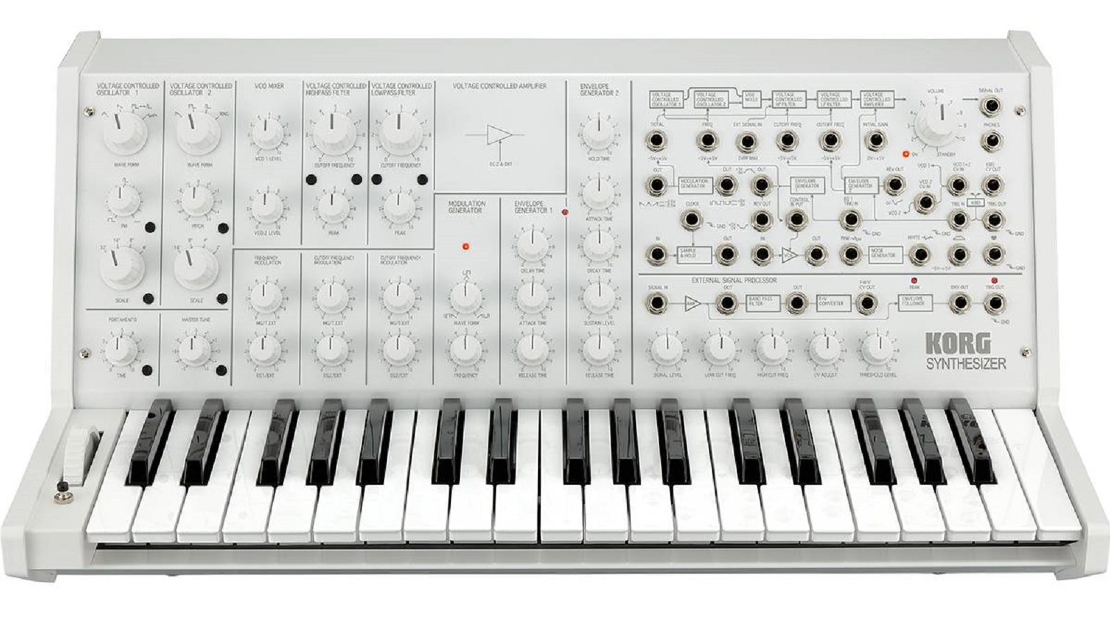 Синтезатор Korg MS-20 FS WHITE