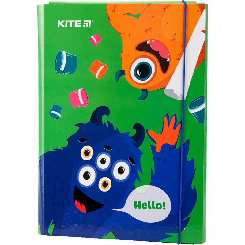 Папка для трудов Kite JOLLIERS на резинке A4 (K19-213)