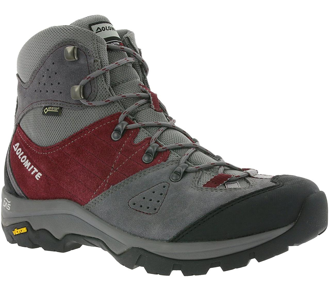 Ботинки Dolomite Kendal GTX Gunmetal 42 27.5 см Серый с бордовым