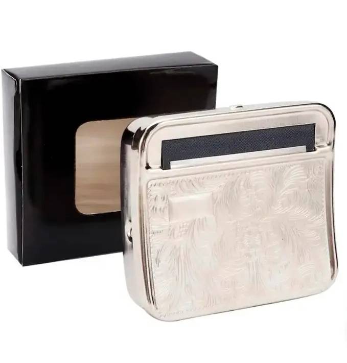 Машинка для самокруток металлическая Changfeng №4972 Silver (15638-hbr)