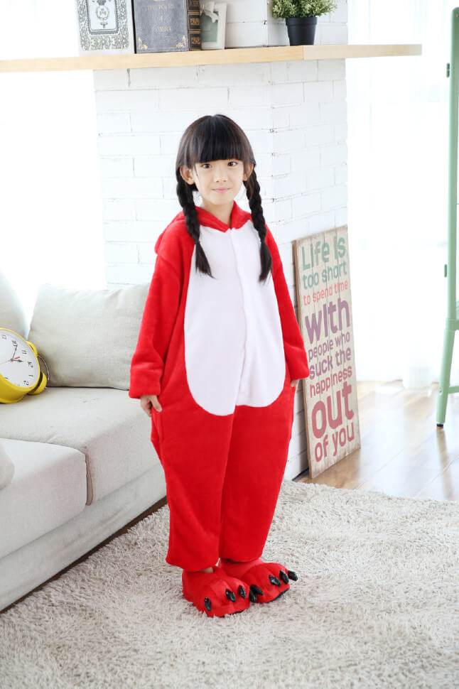 Пижама детская Kigurumba Angry Birds S - рост 105 - 115 см Красный с белым (K0W1-0001-S)