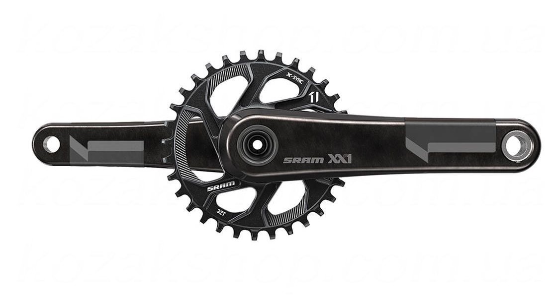 Шатуны Sram XX1 AM FC XX1 Q156 GXP 170 BLK XSYNC DM 32T Черный (1052-00.6118.332.006)