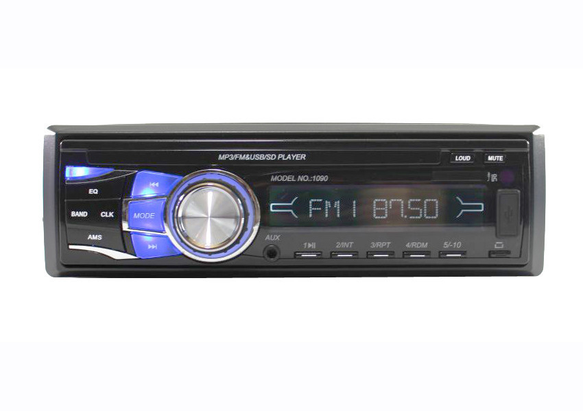 Автомагнітола Noisy 1090 MP3 4 х 50W з пультом ДУ Чорний (hub_np2_1350)