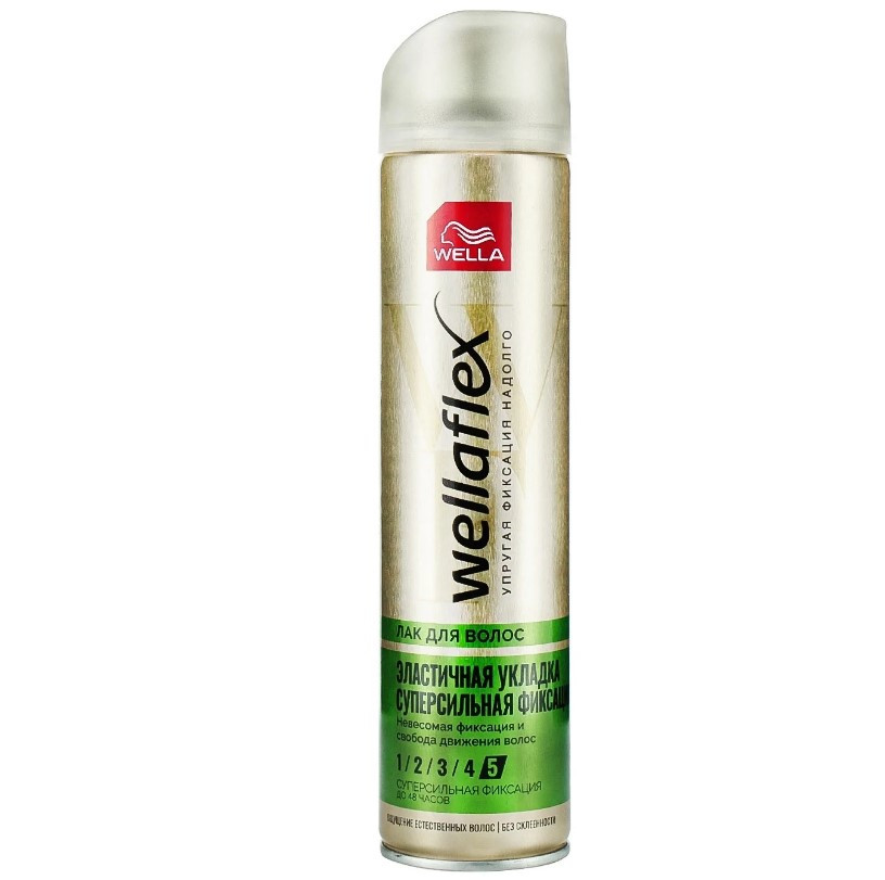 Лак для волос Wellaflex суперсильная фиксация Wella 400 мл