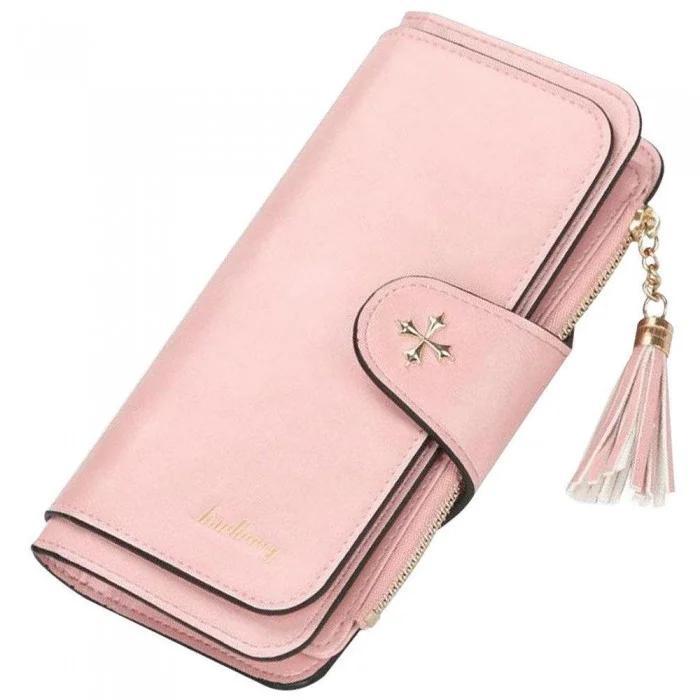 Жіночий гаманець Baellerry N2341 Рожевий (101069)