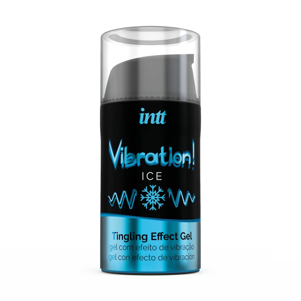 Рідкий вібратор Intt Vibration Ice зі смаком м'яти 15 мл (SO2920)