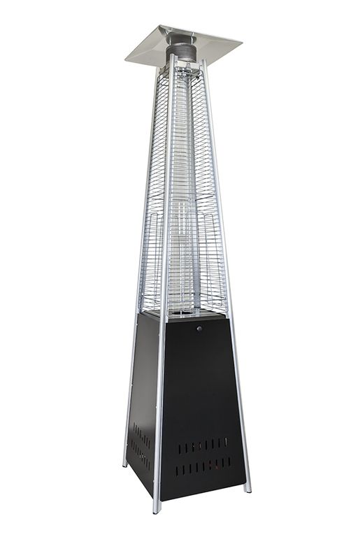 Вуличний Газовий Інфрачервоний Обігрівач Levistella Glv200402P Bk Чорний