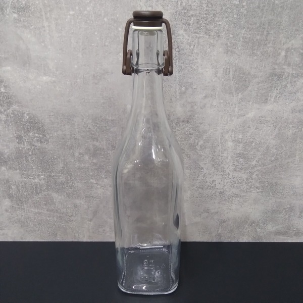 Скляна пляшка Everglass Homemade із бугельним замком 1 л 12000П