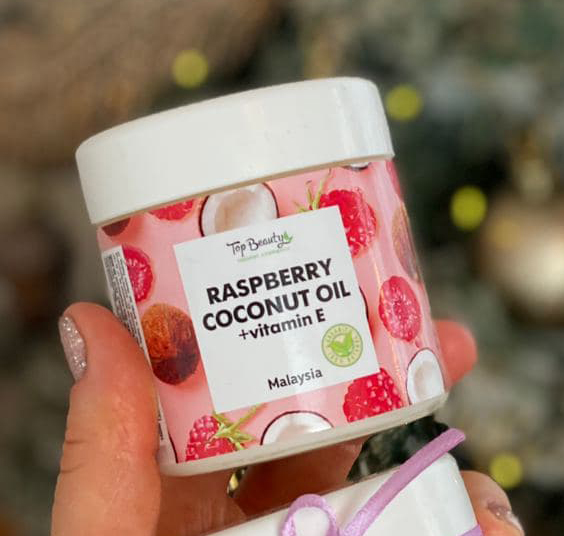 Ароматизированное масло для лица, тела и волос Top Beauty банка 150 мл Raspberry-Coconut
