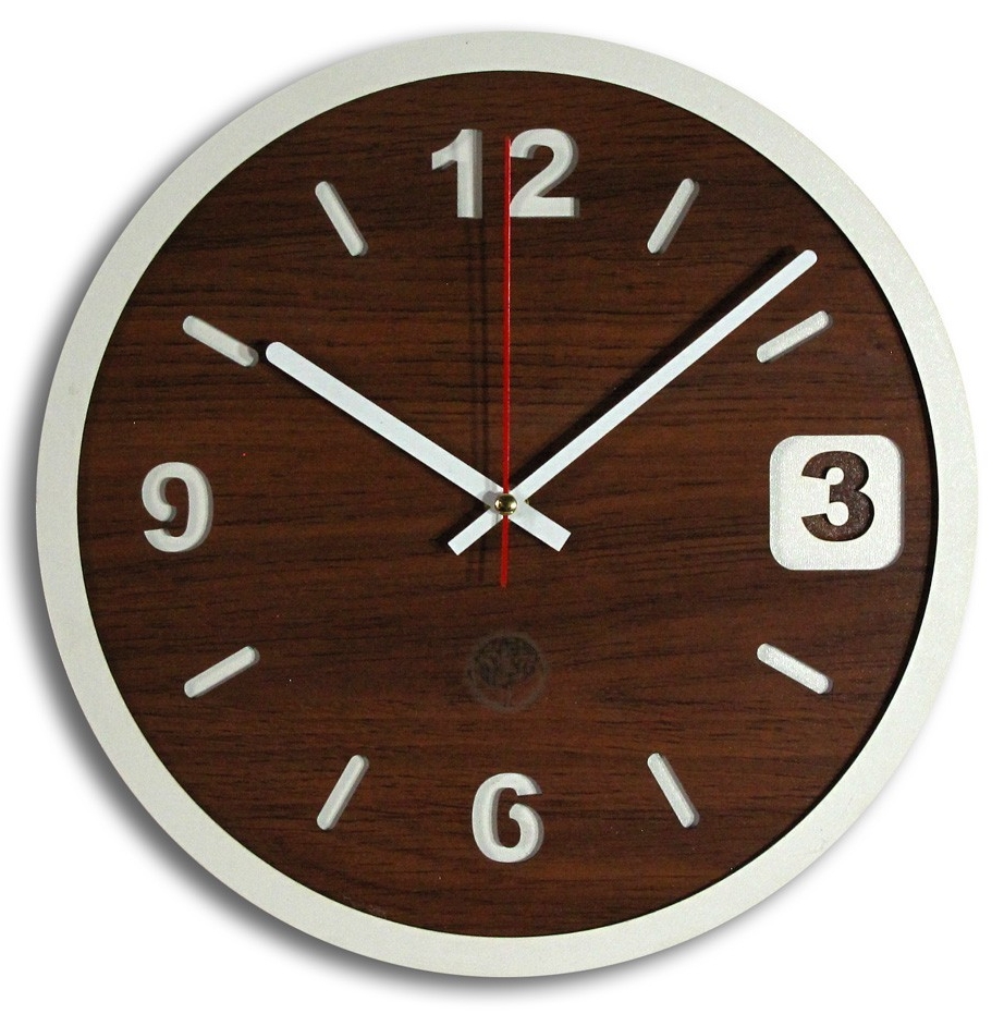 Настенные часы ProfART Loft Брюссель Серый/Коричневый (S-UGT010a)