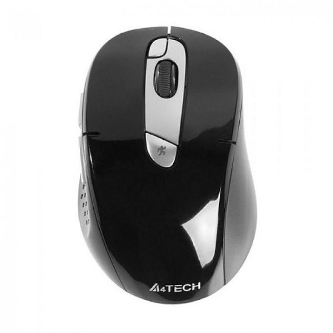 Миша A4-Tech G11-570FX-1 Wireless USB Black/Silver (F00143740)