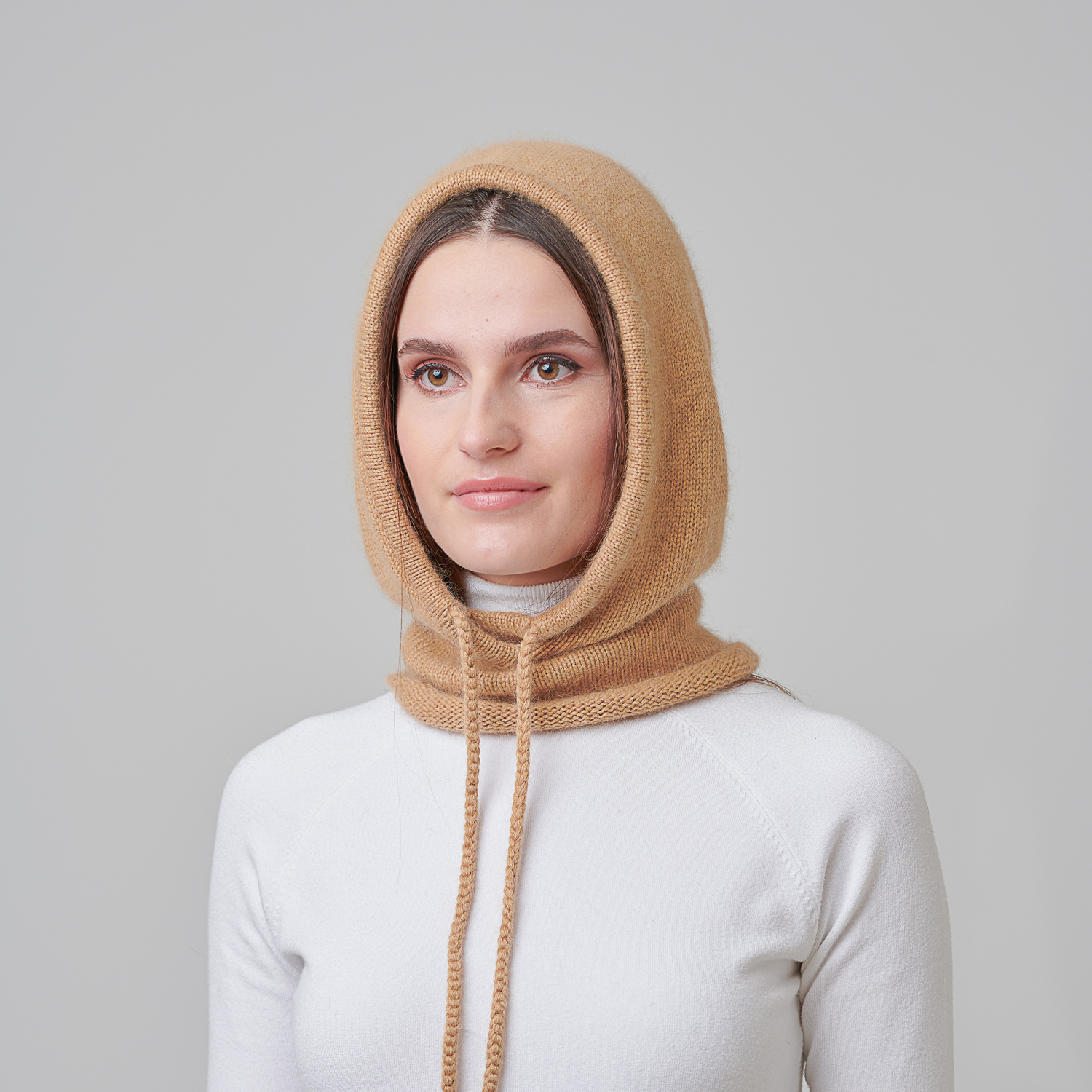 Капор женский 954-671 LuckyLOOK One Size Бежевый