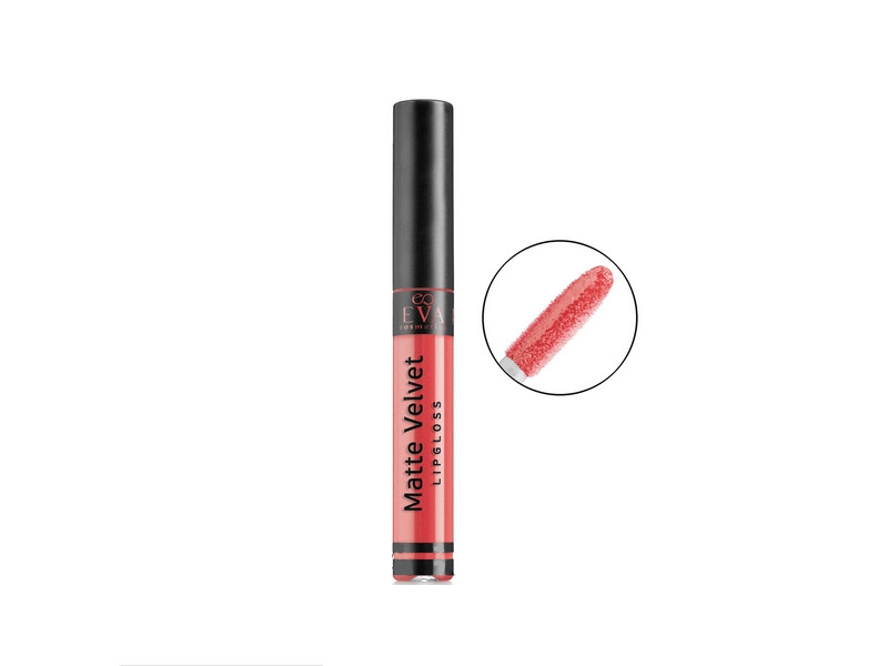 Матовий блиск для губ Eva Cosmetics Matte Velvet Відтінок №4