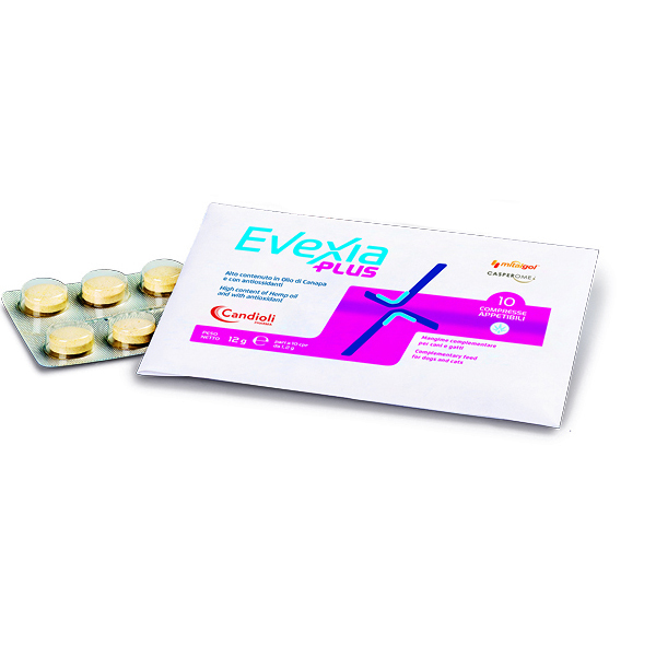 Добавка обезболивающая Candioli Evexia Plus с маслом конопли 10 шт PAE6359
