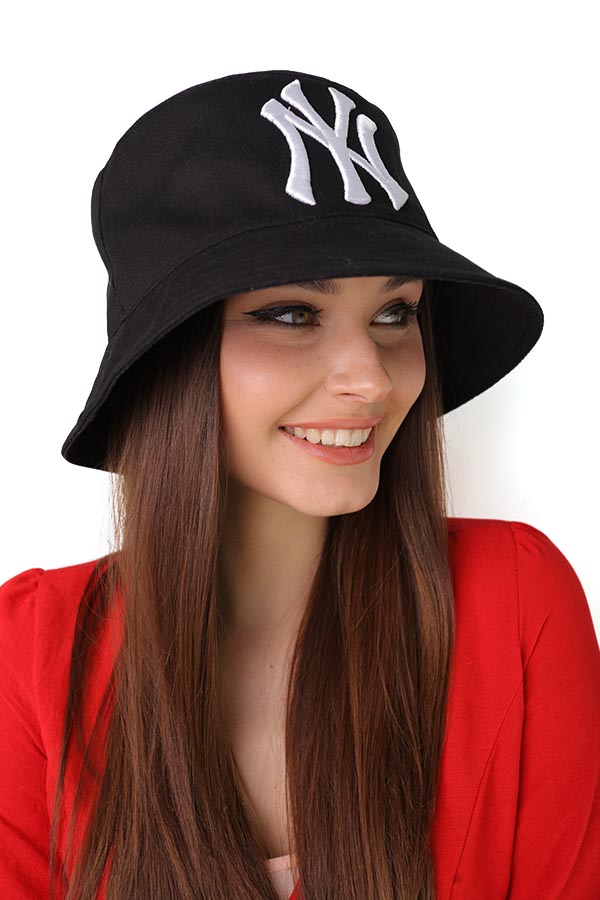 Панама «NY Yankees» Braxton черный + белый 56-60