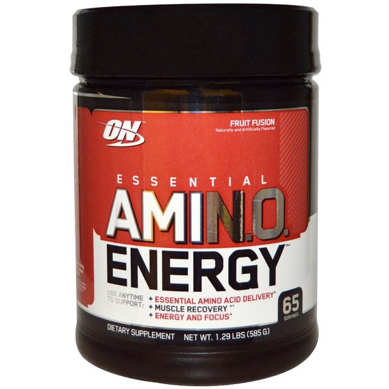 Аминокомплекс для спорта Optimum Nutrition Essential Amino Energy 585 g /65 servings/ Fruit Fusion