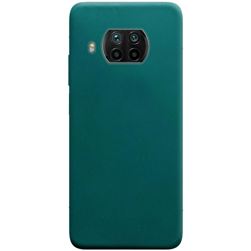 Силіконовий Чохол Candy для Xiaomi Redmi Note 9 Pro 5G (Зелений / Forest green) 1086619