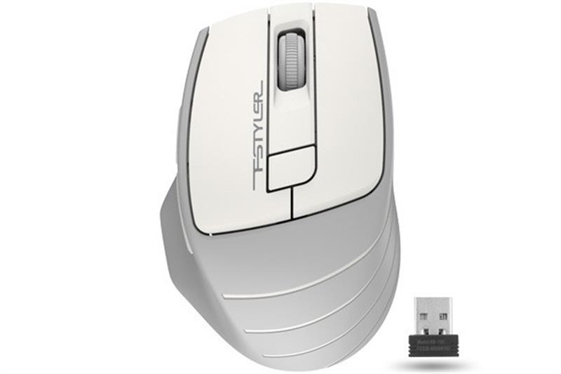 Миша бездротова A4Tech FG30 Grey/White USB