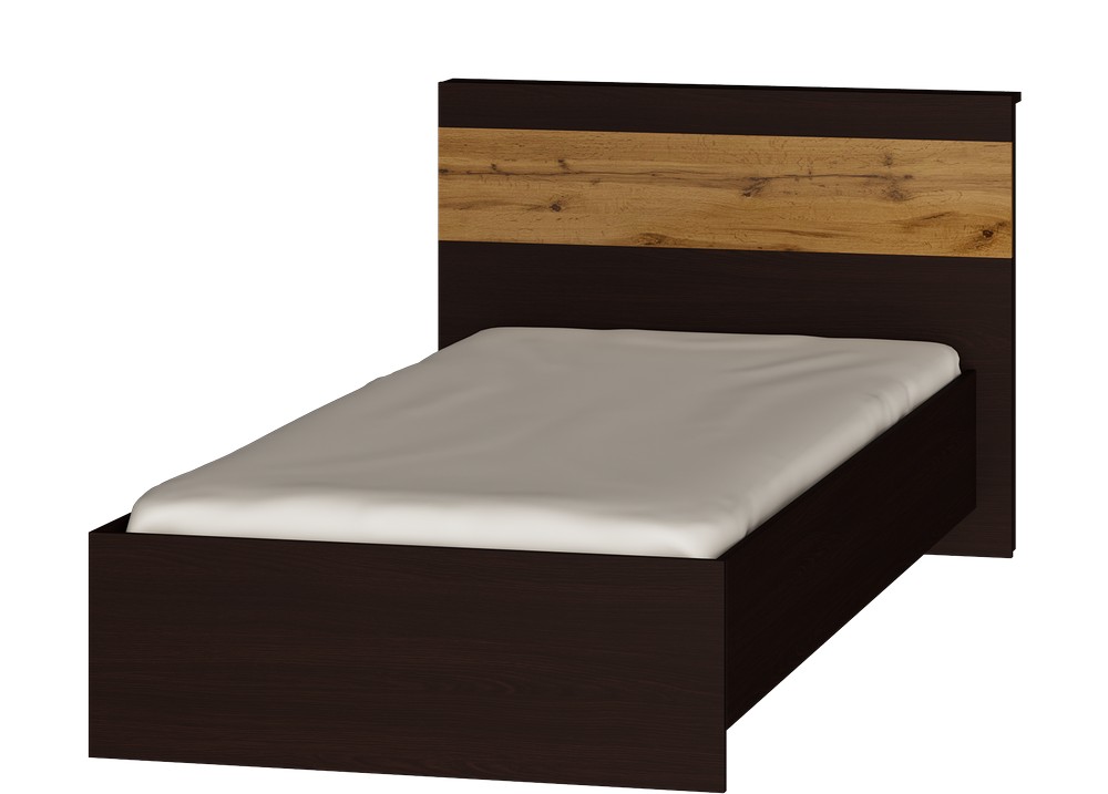 Односпальная кровать Эверест Соната-900 венге + аппалачи
