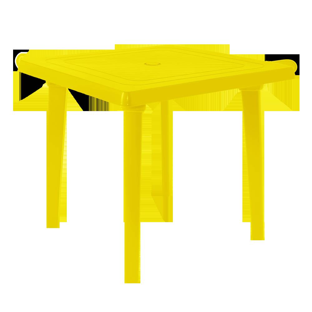 Стол квадратный Желтый (18-100012-2)