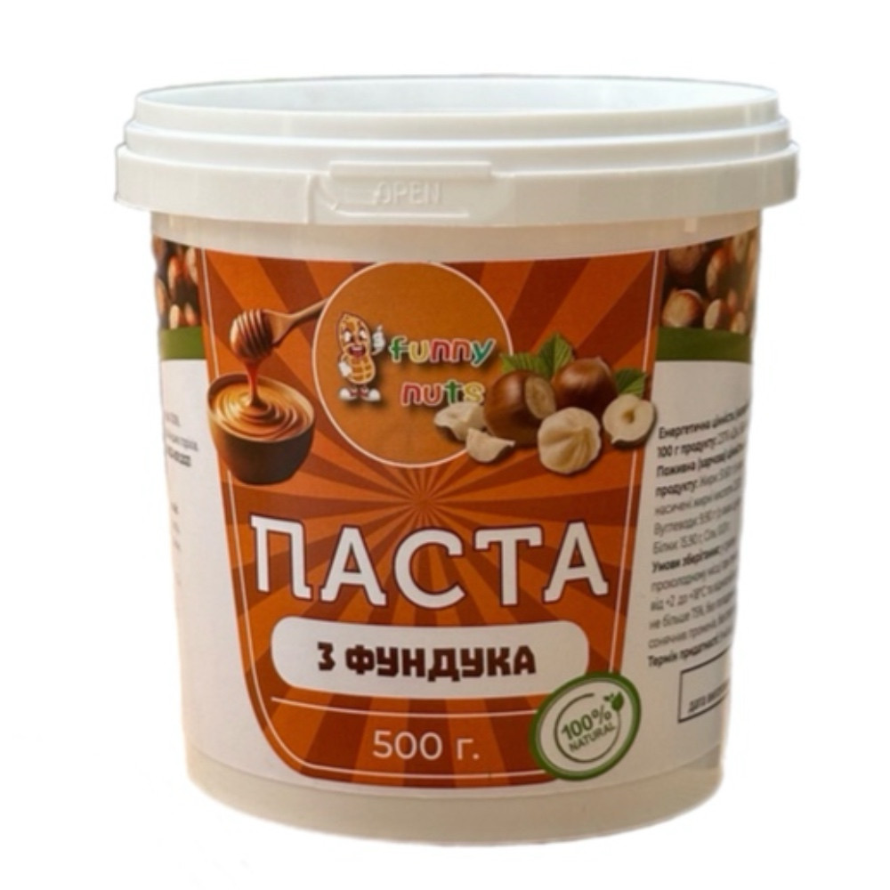 Паста из фундука Funny Nuts 500 г (2318049590)