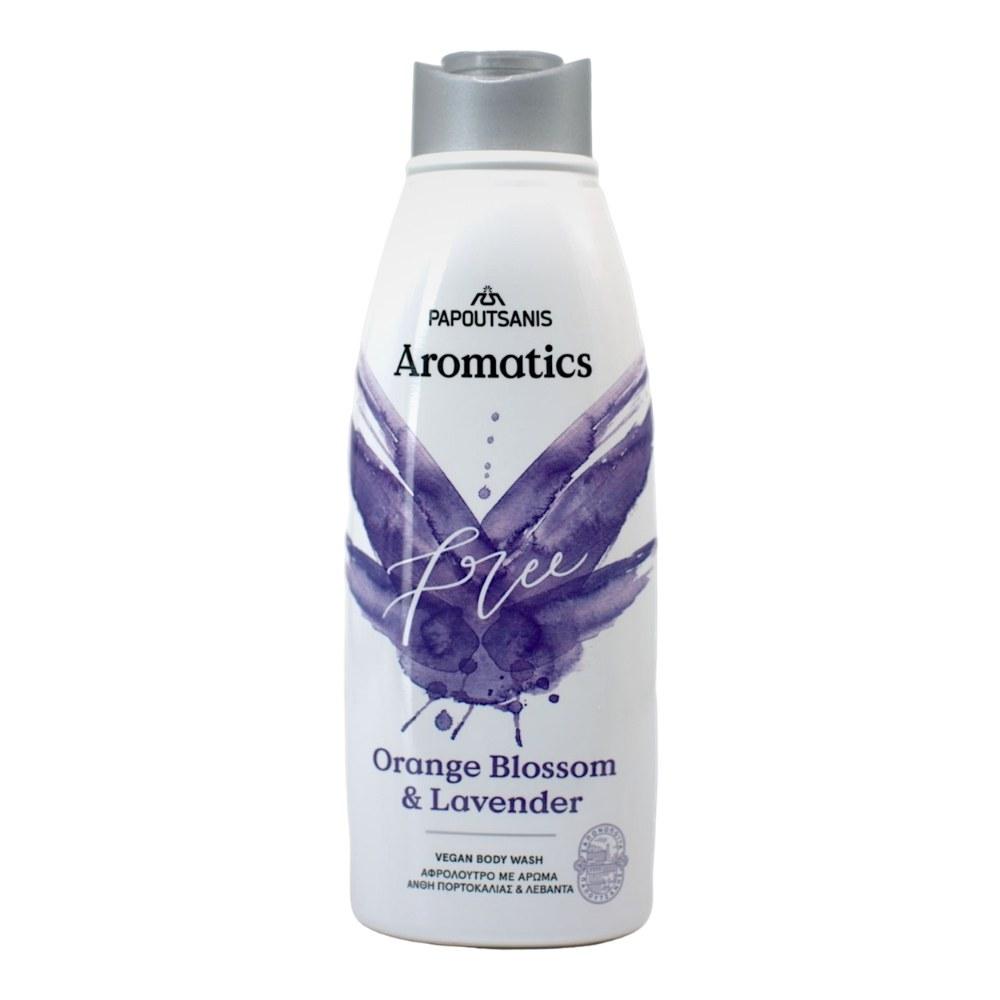 Гель для душу Aromatics Vegan Лаванда та Квіти апельсина 600 мл