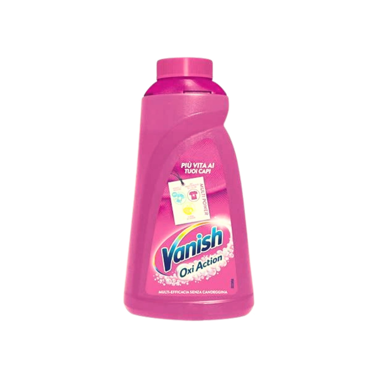 Пятновыводитель-усилитель Vanish Oxi Action для стирки цветных вещей Rosa 500 мл
