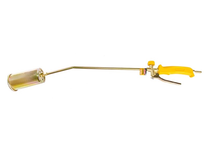 Горелка ручная газовоздушная с клапаном MASTERTOOL PROFI Ø 60 мм 725 мм 4,78 м³/год 6800 Вт Yellow (44-5019)