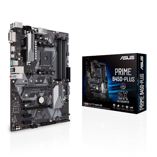 Материнская плата Asus Prime B450-Plus Socket AM4