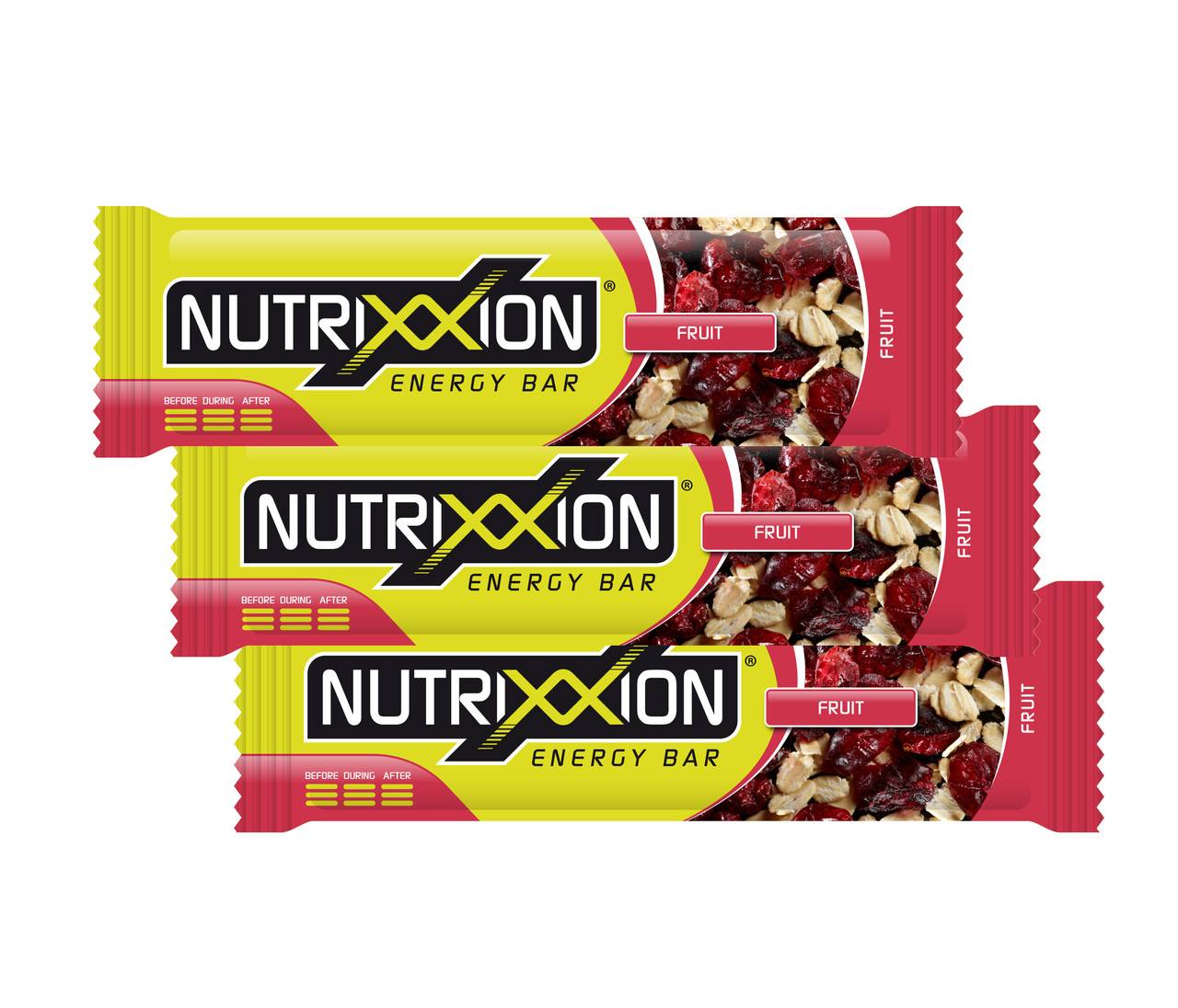 Енергетичний батончик Nutrixxion Energy Bar Фруктовий 3 шт 440213