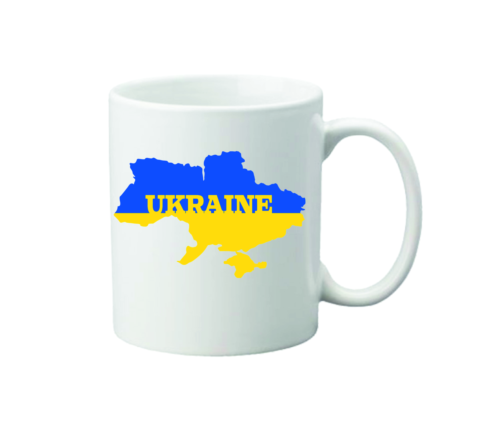 Чашка з принтом Vivay Україна 330 мл Білий (hub_xsmhdh)